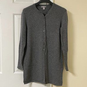 Charter Club Gray Cashmere Cardigan